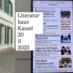 Lesung BudeMunkWieland Transit 64 Literaturhaus Kassel 20.11. 2025